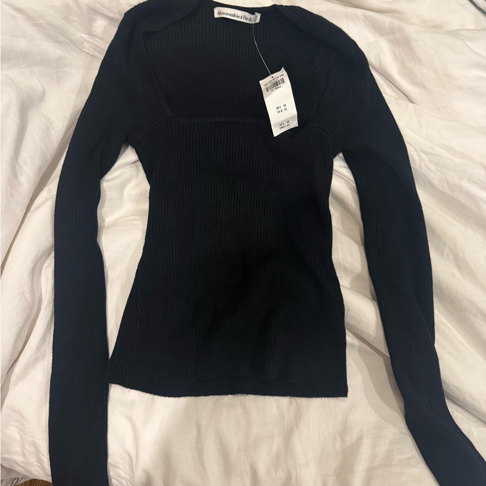 NWT Abercrombie Ribbed Long Sleeve